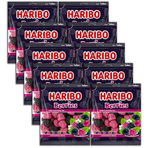 10 er Set Haribo Berries 10 x 175g 10 er Set Haribo Berries 10 x 175g von topDeal