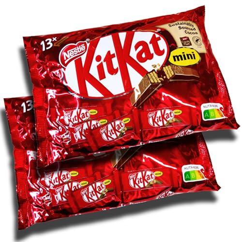 2 er Pack KitKat Mini 13er Schokoriegel 2x 217 g Tüte 2 er Pack KitKat Mini 13er Schokoriegel 2x 217 g Tüte von topDeal
