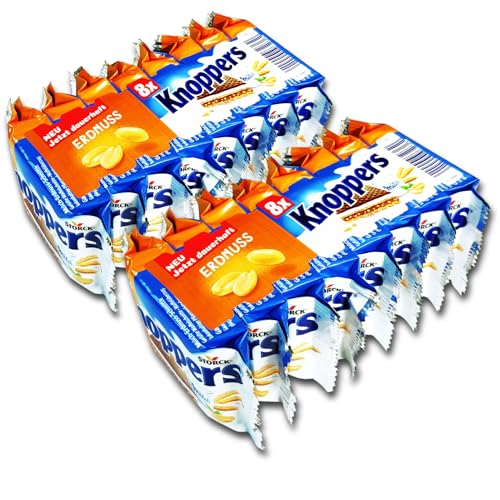 2 er Pack Knoppers Erdnuss 2 x 8er/ 2x 200g 2 er Pack Knoppers Erdnuss 2 x 8er/ 2x 200g von topDeal