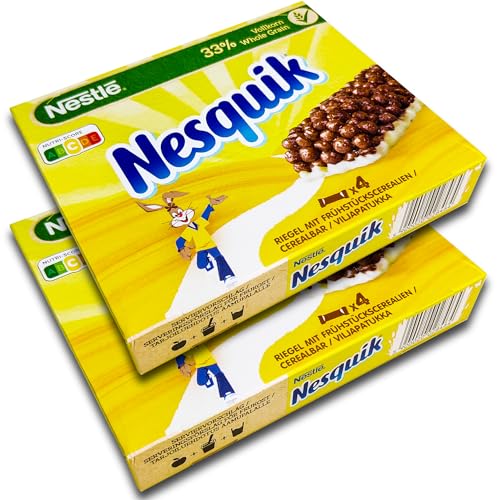 2 er Pack Nesquik Riegel 2 x 4 er Pack 2 x 100 g von topDeal