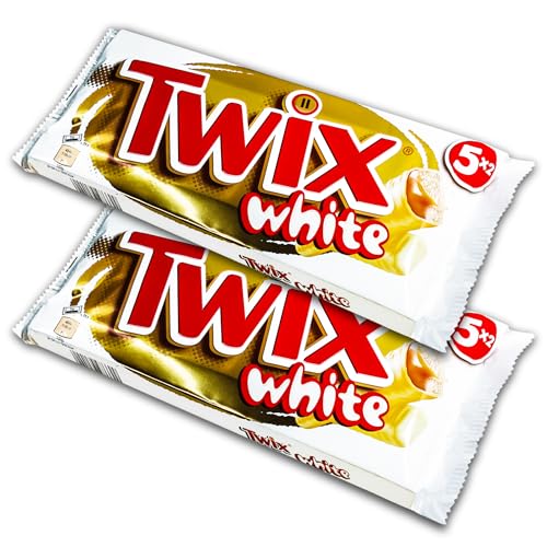 2 er Pack Twix White 2x 230 g Pack 10 Einzelriegel von topDeal
