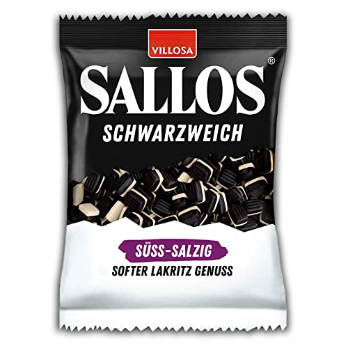 2er Set Sallos Schwarzweich Süß-Salzig 2 x 200gr von topDeal