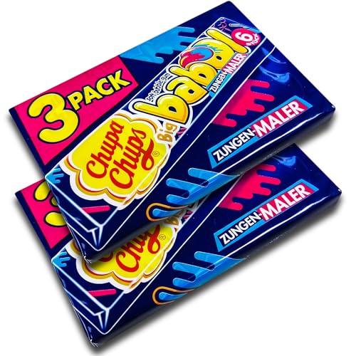 2x 3 er Pack Chupa Chups Big babol Zungenmaler Kaugummi 2x 3 er Pack Chupa Chups Big babol Zungenmaler Kaugummi von topDeal