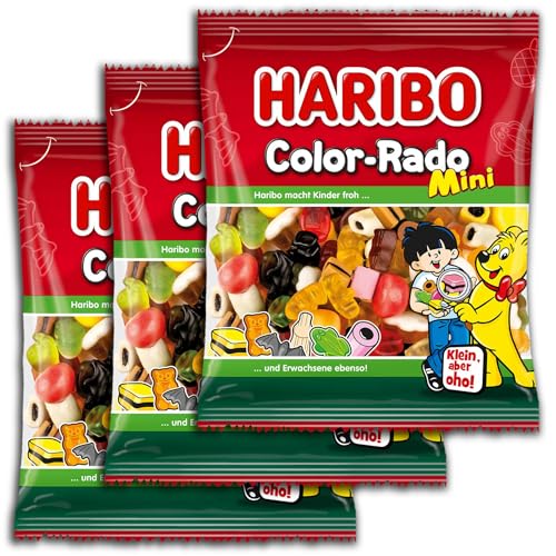3 er Pack Haribo Color-Rado Mini 3 x 160g von topDeal