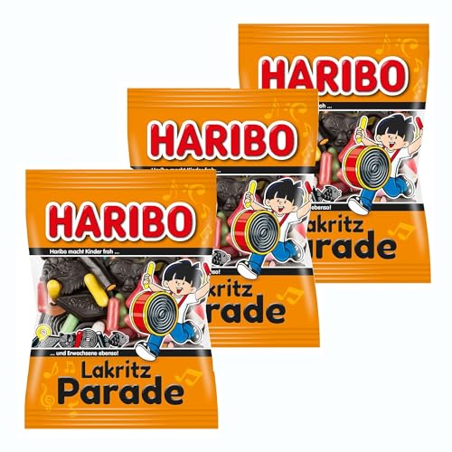 3 er Pack Haribo Lakritz Parade 3 x 175g von topDeal