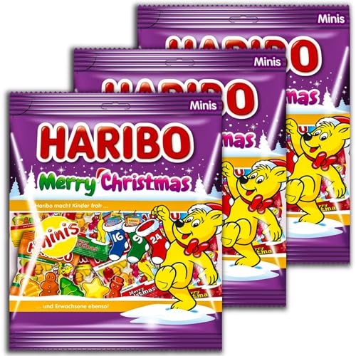 3 er Pack Haribo Merry Christmas XL Minis 3 x 250g von topDeal