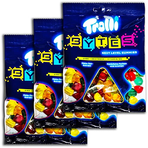 3 er Pack Trolli Bytes 3 x 160 g von topDeal