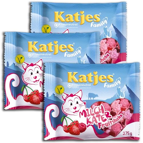 3 er Set Katjes Milchkater Fruitshake Family XXL Packungen 3x 250g 3 er Set Katjes Milchkater Fruitshake Family XXL Packungen 3x 250g von topDeal