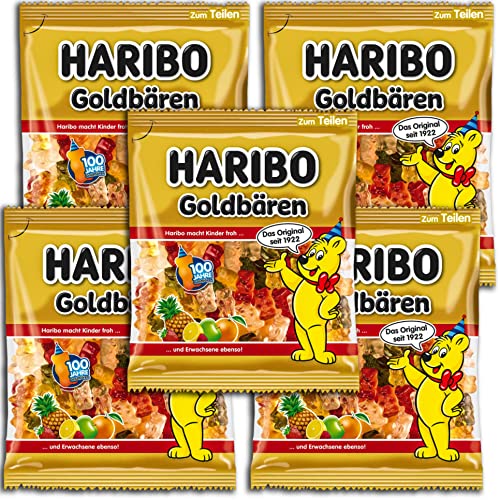 5 er Pack Haribo Goldbären 5 x 175 g von topDeal