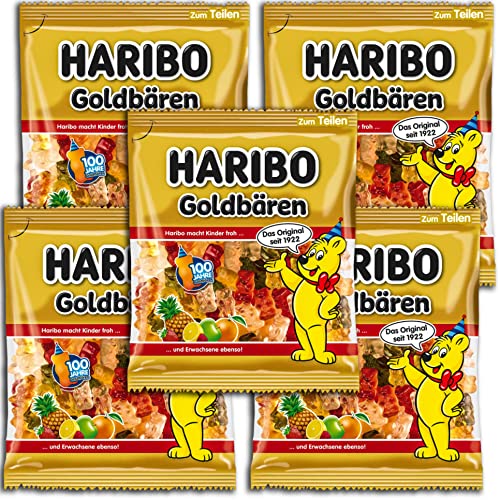 5 er Pack Haribo Goldbären 5 x 175 g 5 er Pack Haribo Goldbären 5 x 175 g von topDeal
