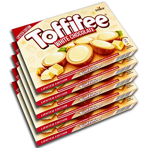 5 er Pack Toffifee White Chocolate 5x 15er 5 er Pack Toffifee White Chocolate 5x 15er von topDeal