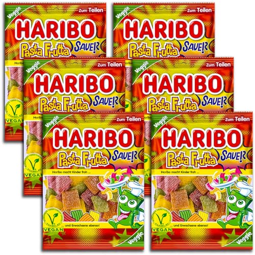 6 er Pack Haribo Pasta Frutta sauer veggie 6 x 160g von topDeal