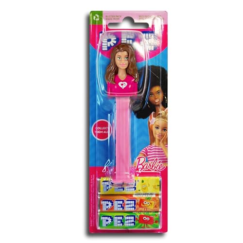 PEZ Spender Barbie inkl. 2 x Pez Bonbons 2 x 8,5 g Modell B von topDeal