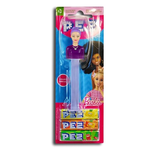 PEZ Spender Barbie inkl. 2 x Pez Bonbons 2 x 8,5 g Modell C von topDeal