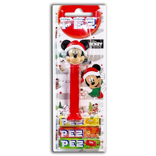 PEZ Spender Mickey Weihnachten inkl. 2 x Pez Bonbons 2 x 8,5 g von topDeal