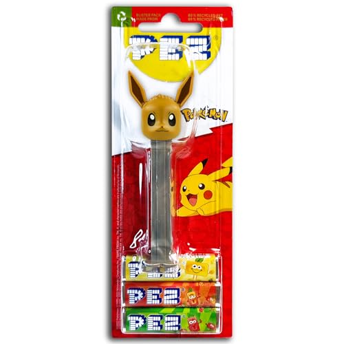 PEZ Spender Pokemon Evoli inkl. 2 x Pez Bonbons 2 x 8,5 g von topDeal