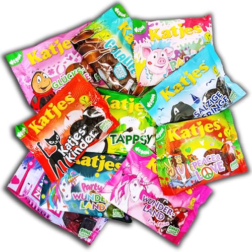 großes Katjes Mischpaket Überraschungsset 1,75g Fruchtgummi & Lakitz Mischung 10 Tüten a 175 g großes Katjes Mischpaket Überraschungsset 1,75g Fruchtgummi & Lakitz Mischung 10 Tüten a 175 g von topDeal