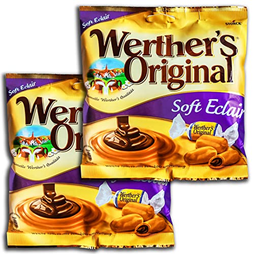 2 er Set Werther s Original Soft Eclair Toffee 2 x 180g 2 er Set Werther s Original Soft Eclair Toffee 2 x 180g von topdeal