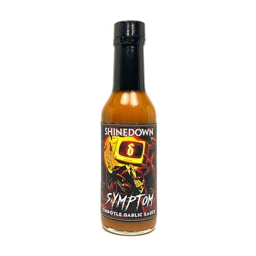 Torchbearer Shinedown Symptom Chipotle Garlic Hot Sauce – Rauchig, Knoblauchig und Scharf | 142g – 100% Natürliche, vegane Zutaten | Mittlere Schärfe Torchbearer Shinedown Symptom Chipotle Garlic Hot Sauce – Rauchig, Knoblauchig und Scharf | 142g – 100% Natürliche, vegane Zutaten | Mittlere Schärfe von torchbearer sauces