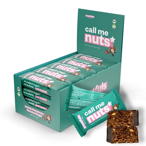 treatfuls dunkle Bio-Haselnuss-Schoko-Riegel Riegel 20 x 40g | Datteln und Nüsse | bio & vegan | 100% natürliche Zutaten | glutenfrei | laktosefrei treatfuls dunkle Bio-Haselnuss-Schoko-Riegel Riegel 20 x 40g | Datteln und Nüsse | bio & vegan | 100% natürliche Zutaten | glutenfrei | laktosefrei von treatfuls