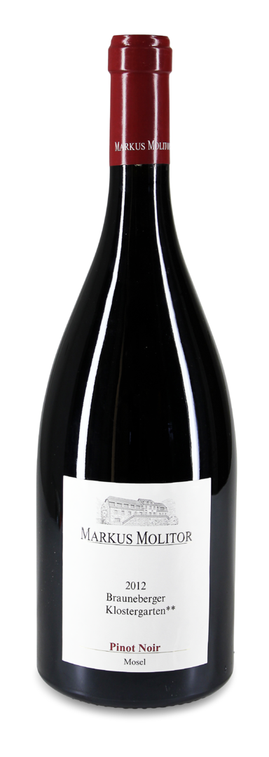2012 Brauneberger Klostergarten ** Pinot Noir von Weingut Markus Molitor