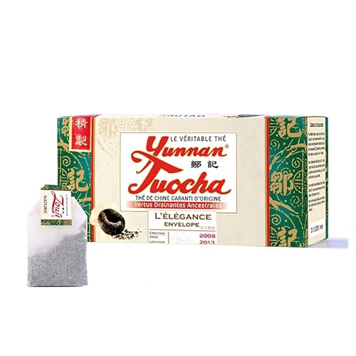 Yunnan Tuocha - Natürlicher Tuocha Tee - 25 Teebeutel (1er Pack x 25) - 50g - Tee aus China mit Garantierter Herkunft(Version 1978-2015) von tuocha