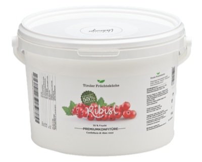 Uwe Konfitüre F55% 5kg, Ribisel Uwe Konfitüre F55% 5kg, Ribisel von UWE
