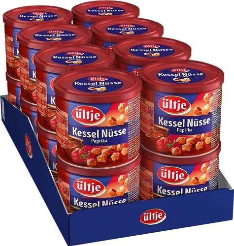 ültje Kessel Nüsse, Paprika, 16er Pack (16x150g) von ültje