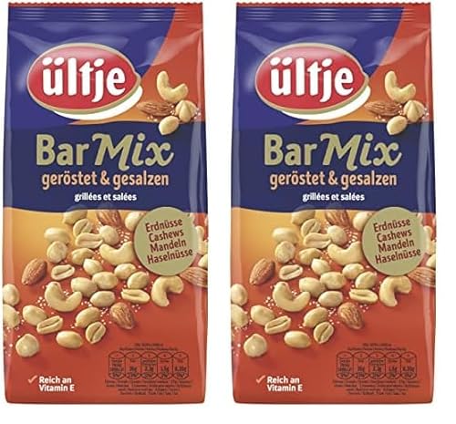 ültje Bar Mix, geröstet & gesalzen, 1.000g (Packung mit 2) von ültje