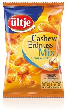 ültje Cashew Erdnuss Mix Honig Salz, 1er Pack (1 x 200 g) von ültje