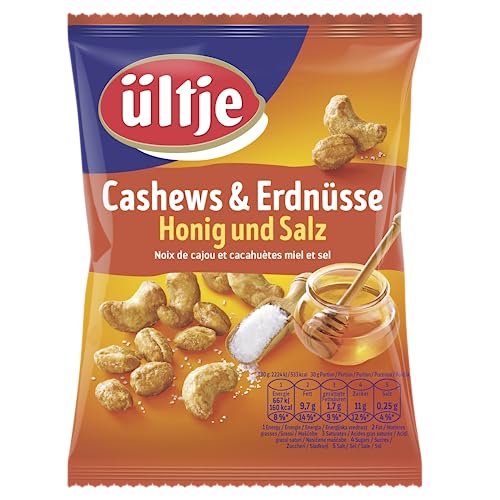 ültje Cashews & Erdnüsse, Honig und Salz (1 x 200 g) von ültje