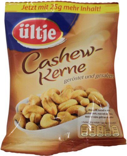 ültje Cashews, geröstet und gesalzen von ültje