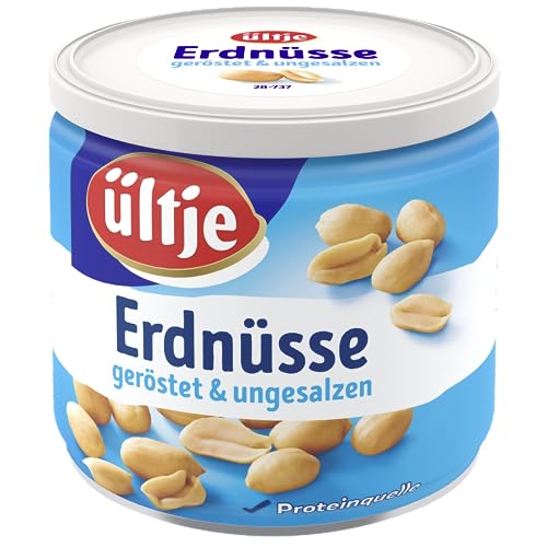 ültje Erdnüsse, geröstet, ohne Salz, Dose, 180g ültje Erdnüsse, geröstet, ohne Salz, Dose, 180g von ültje