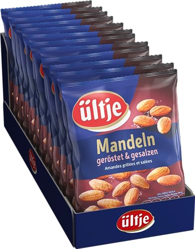 ültje Mandeln geröstet & gesalzen, 12er Pack (12 x 150 g) von ültje
