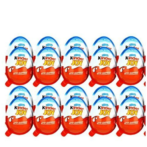 unbranded 12 X Kinder Joy Surprise Eggs, Ferrero Kinder Choclate Best Gift Toys, for Boy by von unbranded