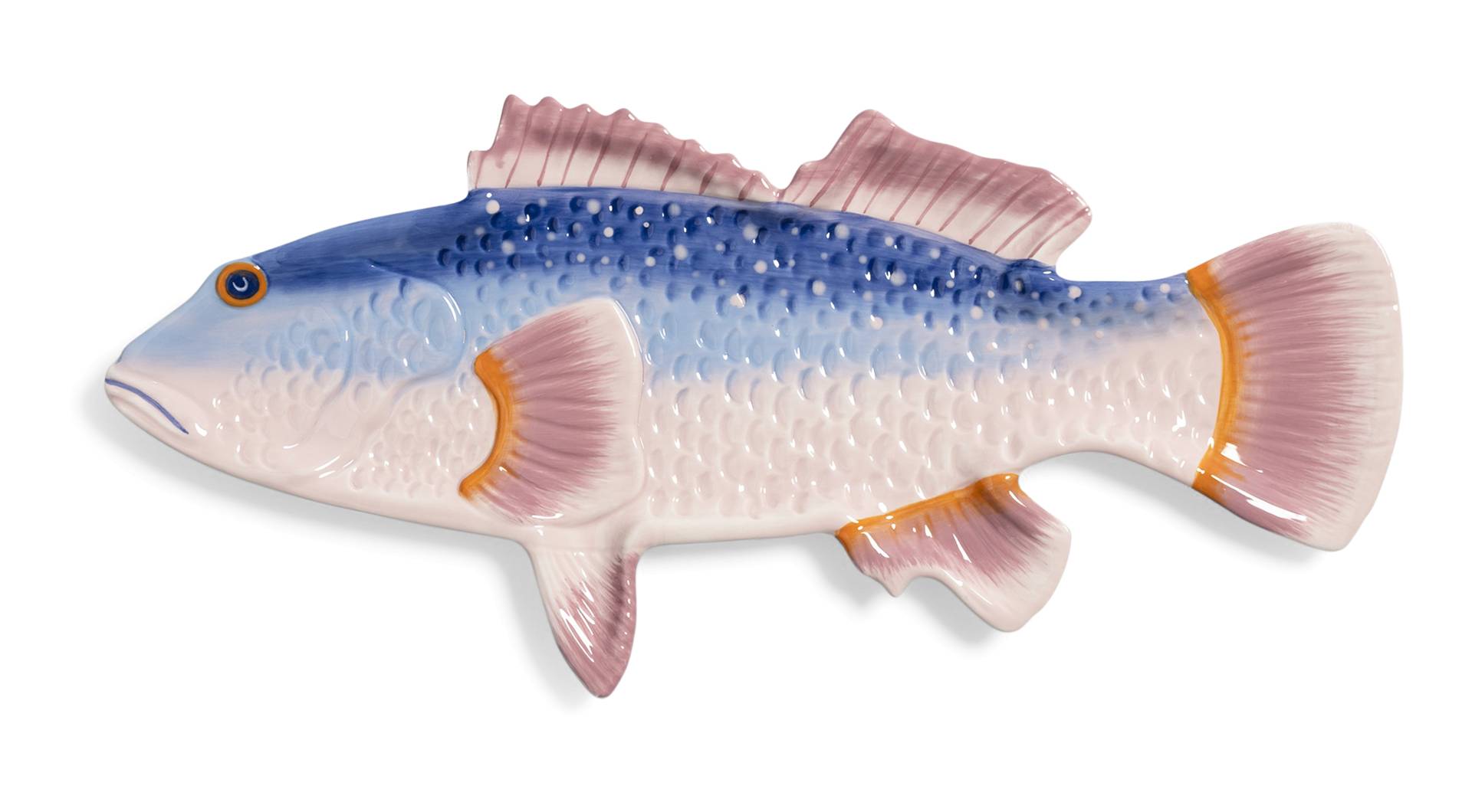 Teller Fisch Barsch 38 x 18 x 1cm Teller Fisch Barsch 38 x 18 x 1cm von &klevering Ws.
