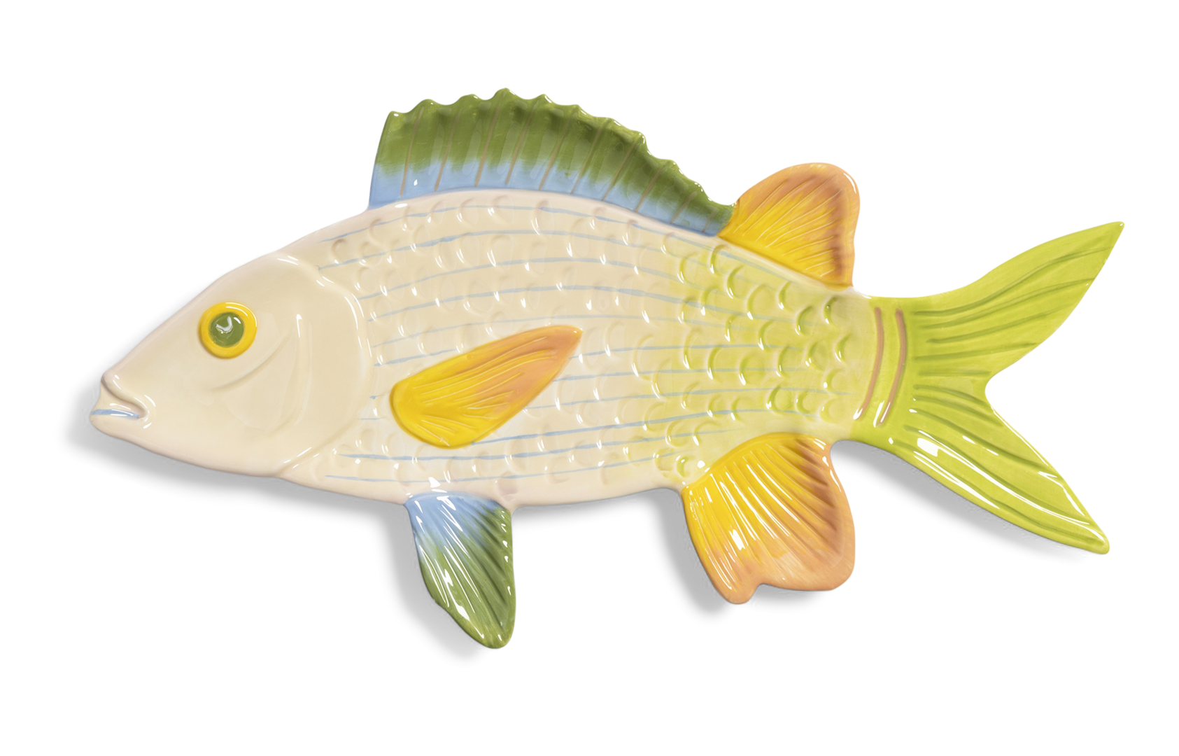 Teller Fisch Snapper 31.5 x 13 x 2cm Teller Fisch Snapper 31.5 x 13 x 2cm von &klevering Ws.