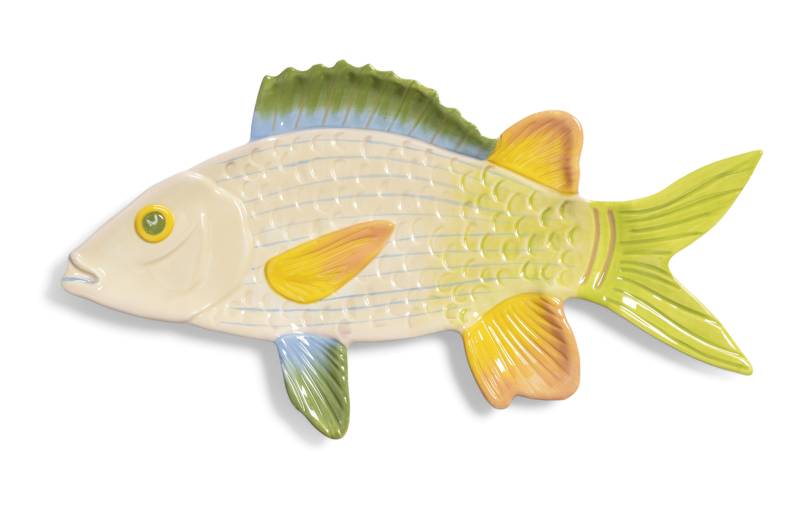 Teller Fisch Snapper 31.5 x 13 x 2cm von &klevering Ws.