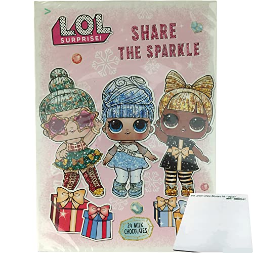 Adventskalender LOL Suprise "Share the Sparkle" (75g) + usy Block von usy