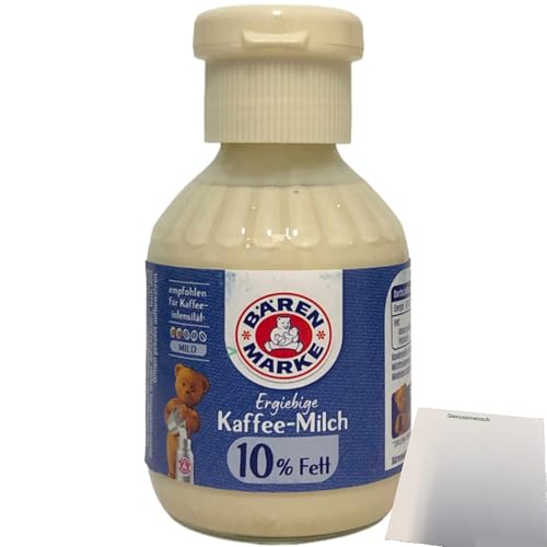 Bärenmarke Ergiebige Kaffeemilch 10% Fett (160ml) + usy Block von usy