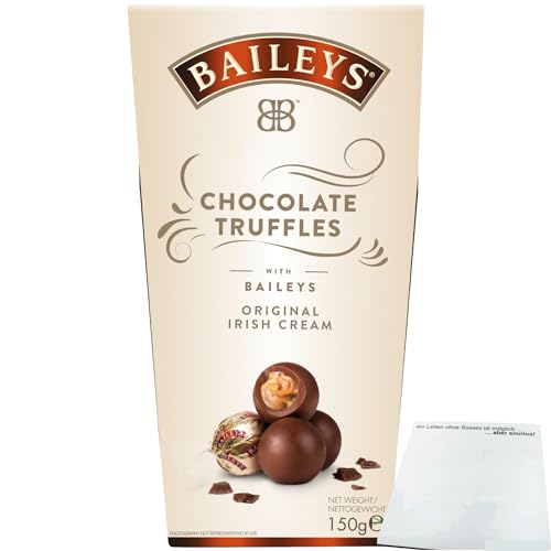 Baileys Chocolate Truffles mit Baileys original Iris Cream (150g Packung) + usy Block von usy
