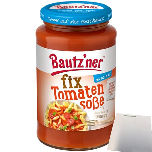 usy Bundle für Bautz´ner Fix Tomatensoße schnell und lecker (400ml Glas) + usy Block von usy