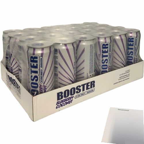Booster Energy Drink Blueberry-Coconut DPG (24x330ml Dose) + usy Block von usy