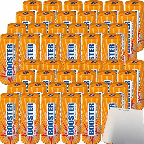 Booster Energy Drink Exotic DPG 2er Pack (48x330ml Dose) + usy Block von usy