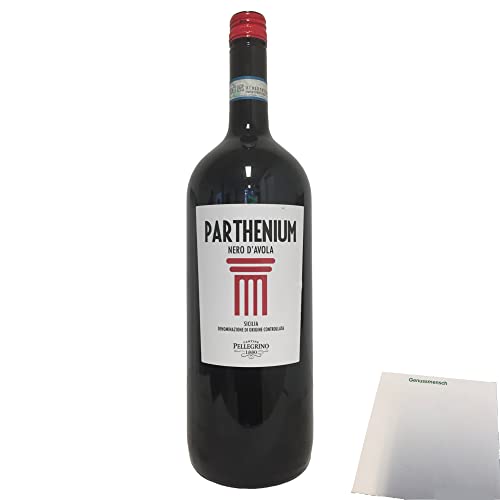 Cantine Pellegrino Parthenium "Nero D´Avola Sicilia (1,5L Flasche) + usy Block von usy
