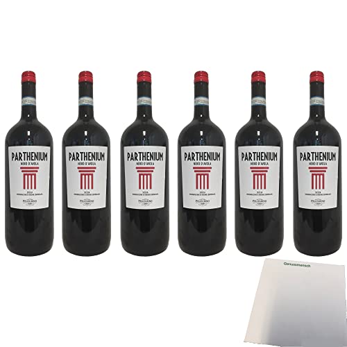 Cantine Pellegrino Parthenium "Nero D´Avola Sicilia 6er Pack (6x1,5L Flasche) + usy Block von usy