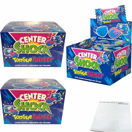 Center Shock Zungenmaler Sauer 100 Stück 3er Pack (3x400g Packung) + usy Block von usy