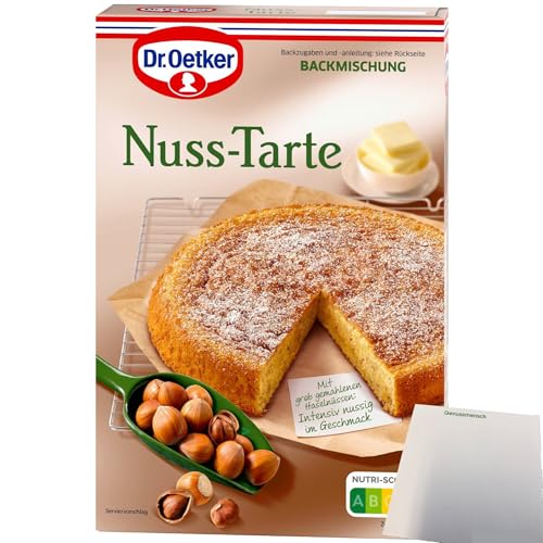 Dr. Oetker Backmischung für Nuss-Tarte (380g Packung) + usy Block von usy