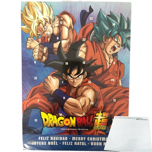 Dragon Ball Adventskalender (65g Packung) + usy Block von usy