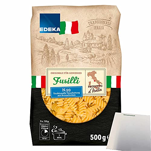 Edeka Fusilli N.99 (500g Beutel) + usy Block von usy